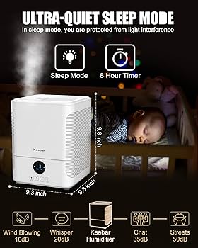 Amazon.com: Humidifiers for Large Room, Warm Mist Humidifier